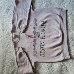 Destin, Florida crew neck sweater.